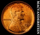 1934 Lincoln Wheat Cent - Red  Choice Gem Brilliant Unc+++  No Reserve  #i6776