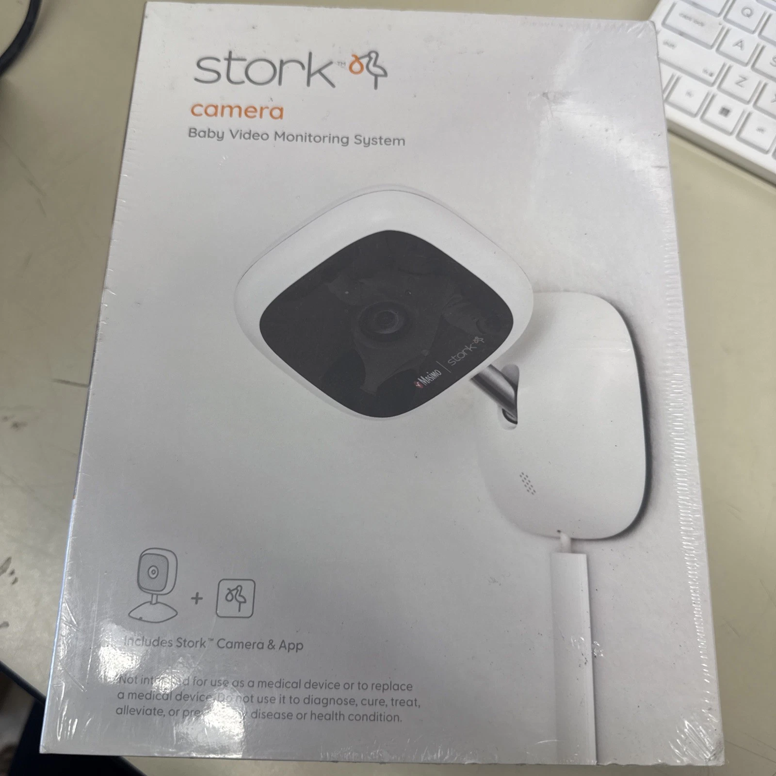 Masimo Stork Camera STRKCAM100W Baby Video Monitoring System - Sealed