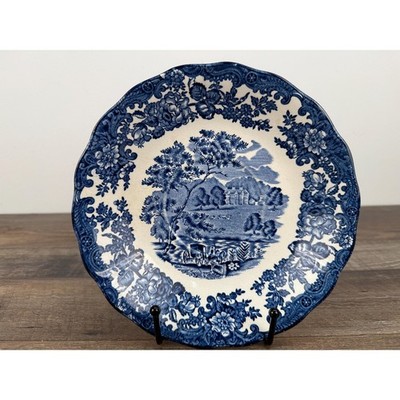 Royal Worcester Avon Scenes 1790 Royal Palissy 7.5 Inch Plate Vintage