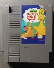 Sesame Street: Big Bird's Hide & Speak (Nintendo Entertainment System, 1990)