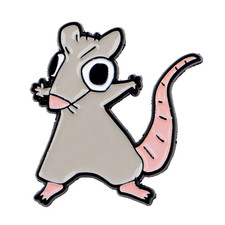 Cute Mouse Enamel Pin Funny Animal Brooch Pines Lapel Pins Badge on Backpack