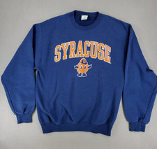 Vintage Syracuse Orangemen Otto Crewneck Sweatshirt Size M Logo 90s Y2K Mexico