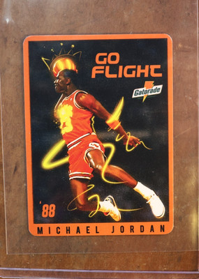 1988 Go Flight Michael Jordan Nike Gatorade Chicago Bulls