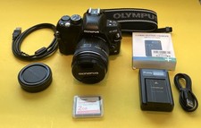 Olympus EVOLT E-410 10.0MP Digital SLR Camera - Black Kit w/ 14-42mm Lens 