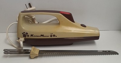 Vintage Kitchen Master Electric Knife Made in Hong Kong Model V81208 240V 100W