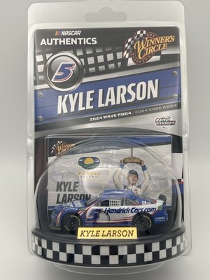 Kyle Larson #5 Kansas Raced Winners Circle 2024 NASCAR Authentics 1:64 Diecast