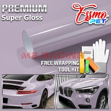 PET Super Gloss Misty Purple Vehicle Vinyl Wrap Decal Sheet Film Like Paint