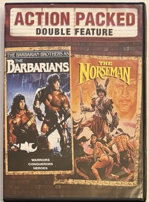 The Barbarians (1987) / The Norseman (1978) Double Feature DVD OOP Deodato