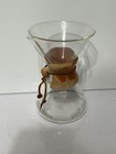 Vintage PYREX CHEMEX Coffee Maker 9.5” Pyrex Glass Pour Over 8 Cup Green Stamp — photo 8