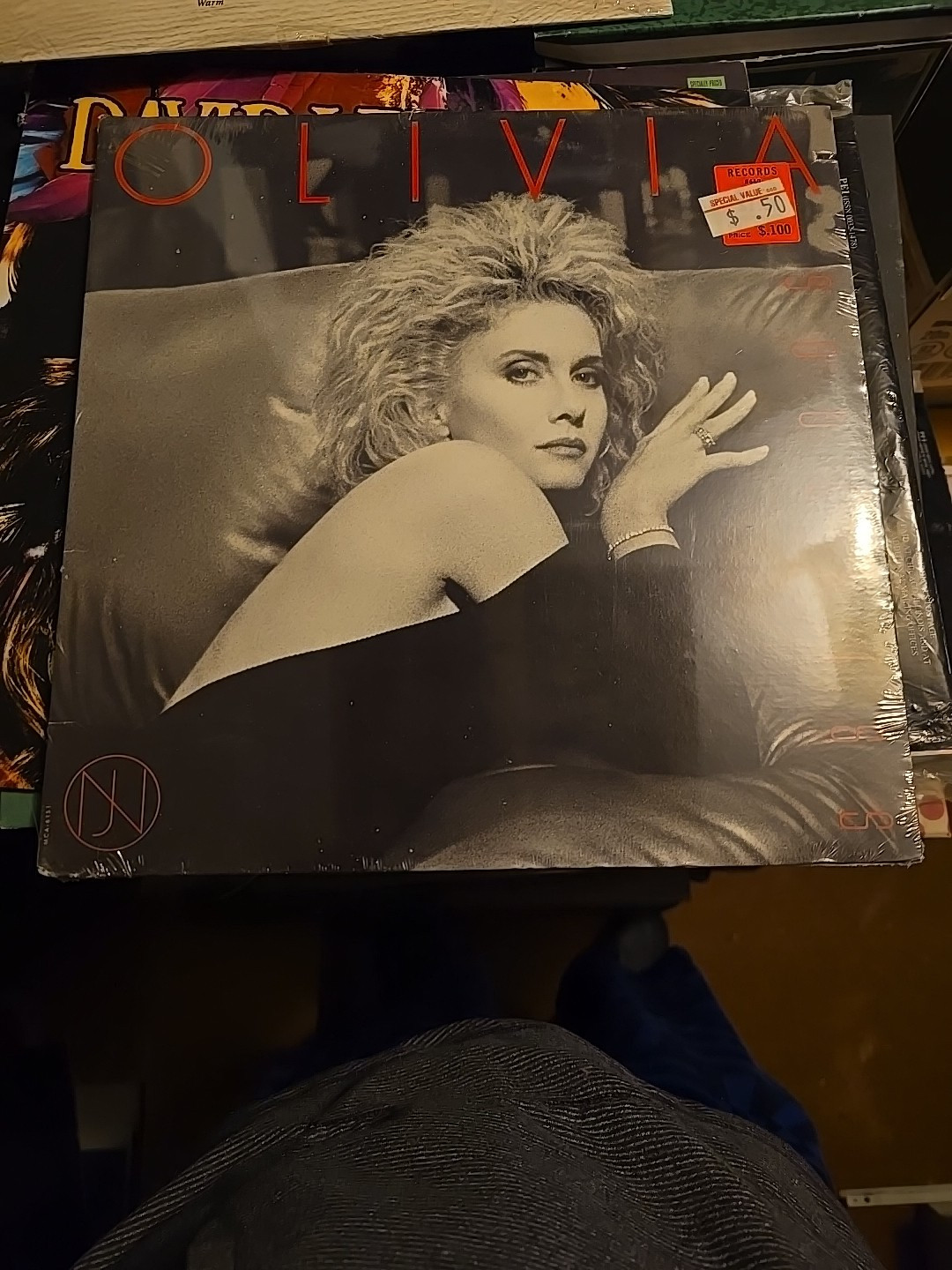 Olivia Newton-John - Soul Kiss- MCA-6151 - Vinyl LP Record - 1985