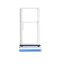 Single Sim Card Tray Holder Replacement Part BLUE For Motorola Moto G Play (XT24