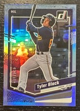 2023 Donruss Baseball Tyler Black Prospect Silver Holo 21/412 Brewers 💎💎💎