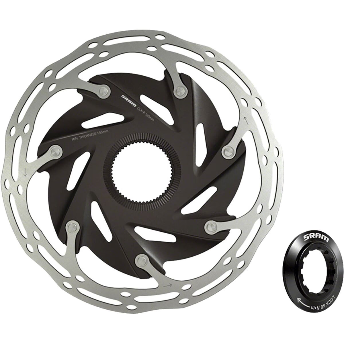 SRAM Centerline XR Rotor - Centerlock Silver 160mm 24090₽