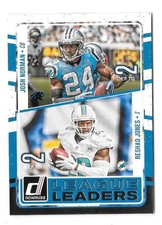 2016 DONRUSS NFL FOOTBALL #17 JOSH NORMAN,RESHAD JONES LEAGUE LEADERS DEF TD