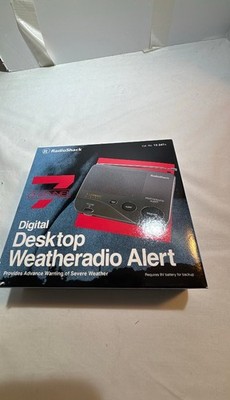 RadioShack 7-Channel Digital Desktop Weatheradio Alert