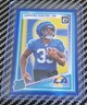 2025 Panini Donruss Optic Jarquez Hunter Rated Rookie #292 Blue Hyper Prizm NM