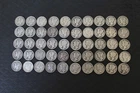 Roll of 50 Mercury Dimes Face Value $5   90% Silver
