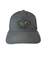 Boy Scouts of America BSA Eagle Olive Flex Fit Hat M/L Scout Cap