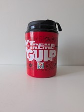 7-Eleven X-treme Gulp with Lid 52oz Red and White 2009 Collectible Mug