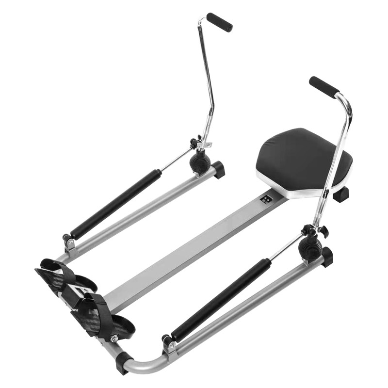 Home Gym Adjustable Exercise Rowing Machine Rower Double Hydraulic Resistance🏃
