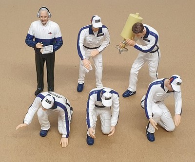TSM Maßstab 1:18 TSM10AC05 - Pit Crew Figuren Team Martini Racing
