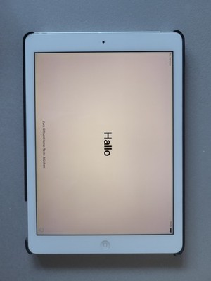 Apple iPad Air 1. Generation Tablet 16GB LTE Weiß / Silber