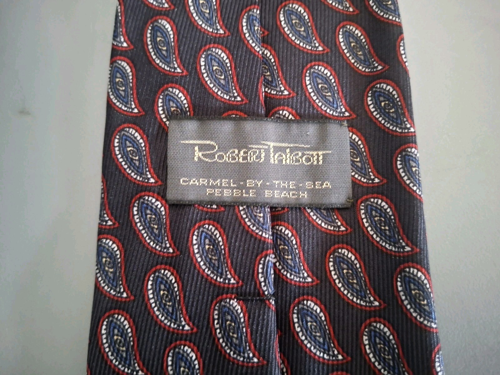Robert Talbott Tie Paisley Pattern Multicolor - image 4
