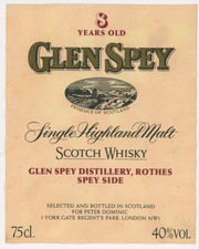 1960s-70s 8yr Old Glen Spey Highland Scotch W...