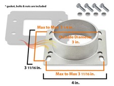 Adaptador sensor de flujo de aire másico MAF para Ford Escort/Tracer 1991-1996