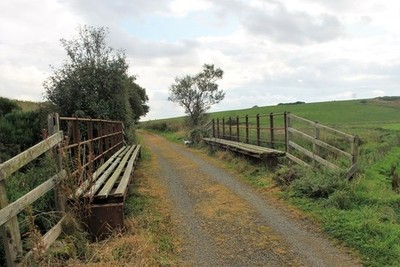 Photo 12x8 Decked Bridge Auchnagatt An old rail bridge now carrying a path c2017