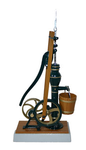 Antique Pump Jack ~ 1994 Ertl Farm Series Power House 1:7 Replica #4966 IOB