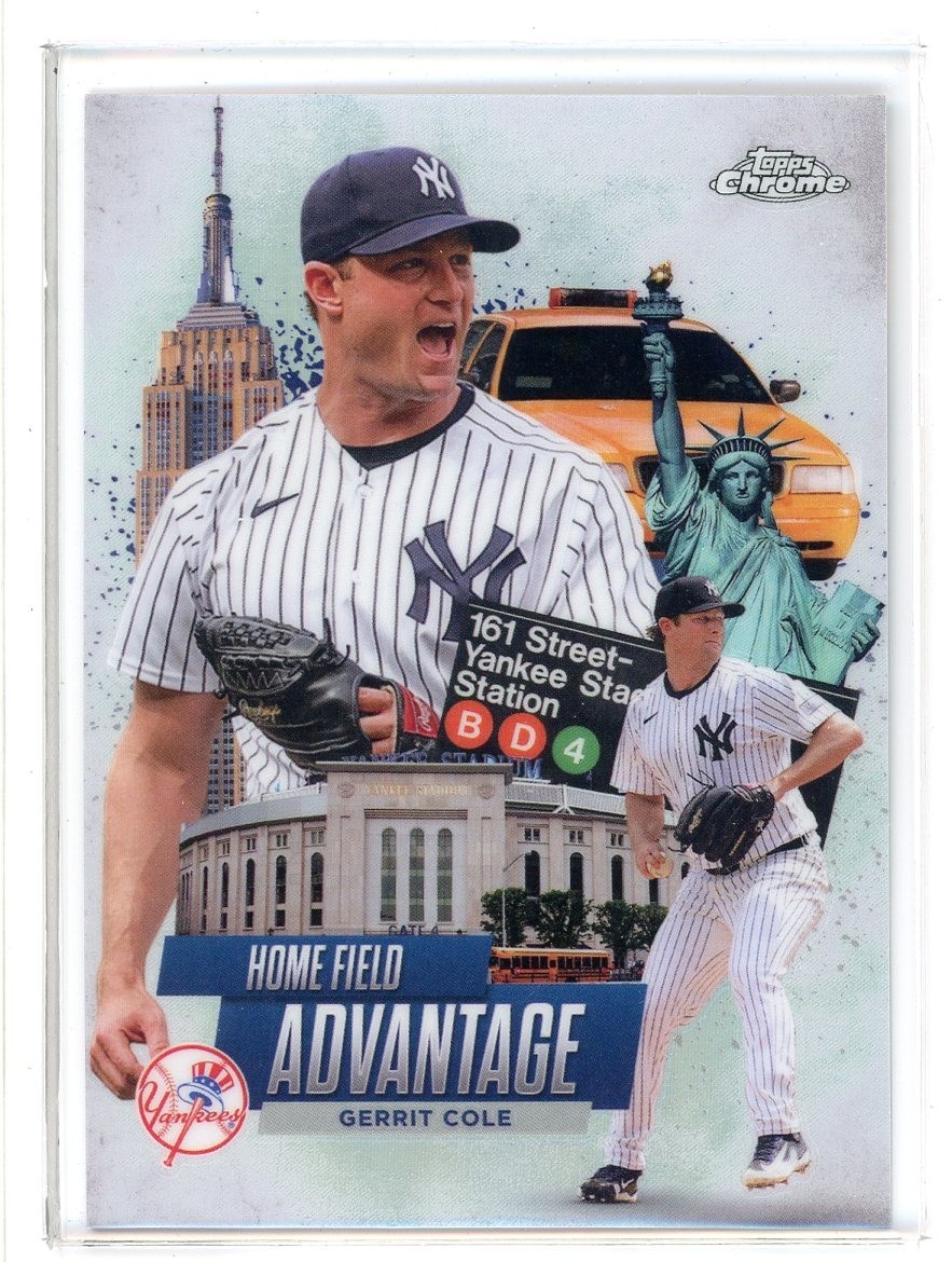 2025 Topps Chrome Gerrit Cole Home Field Advantage (WS)