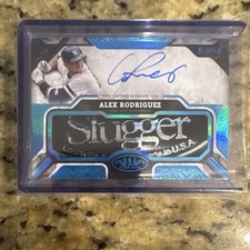 Topps 2025 Tier One Alex Rodri Autographed Limited Lumber Yankees ALL-ARO 1 OF 1