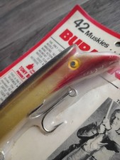 Vintage Tony Burmek B1 Magnum Musky Lure Sealed Muskie Jointed NOS Fishing Bait