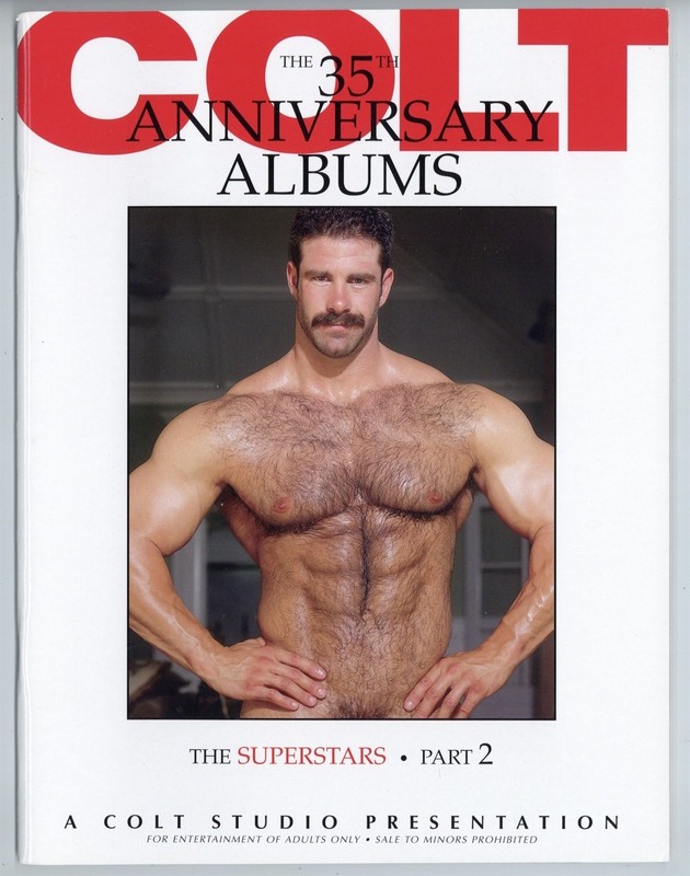 Colt Studio 35th Anniversary Album #2 Pete Kuzak, Tony Ganz 2002 48pg Gay M39942