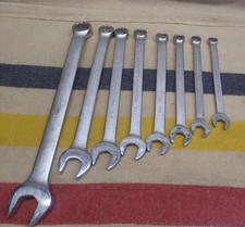 8 Piece Set Of Proto Anti Slip Combination Wrenches - 1 14 - 58