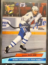 1992-93 Fleer Ultra Owen Nolan #177 Quebec Nordiques