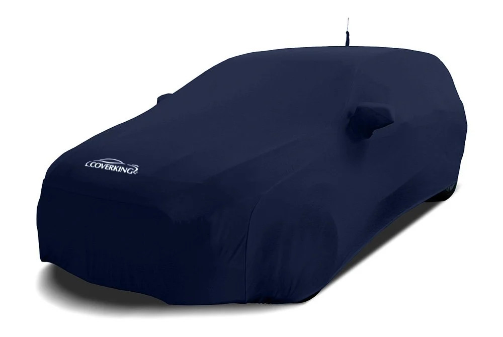 For Ford Fusion 12 Coverking Satin Stretch Indoor Midnight Blue Custom Car Cover