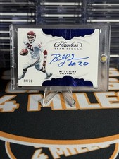 2019 Flawless Billy Sims Team Slogan On Card Auto /20 Oklahoma Sooners