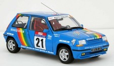 1/18 RENAULT SUPERCINQ 5 GT TURBO #21 TOUR DE CORSE 1990 CIRINDINI NOREV 185217
