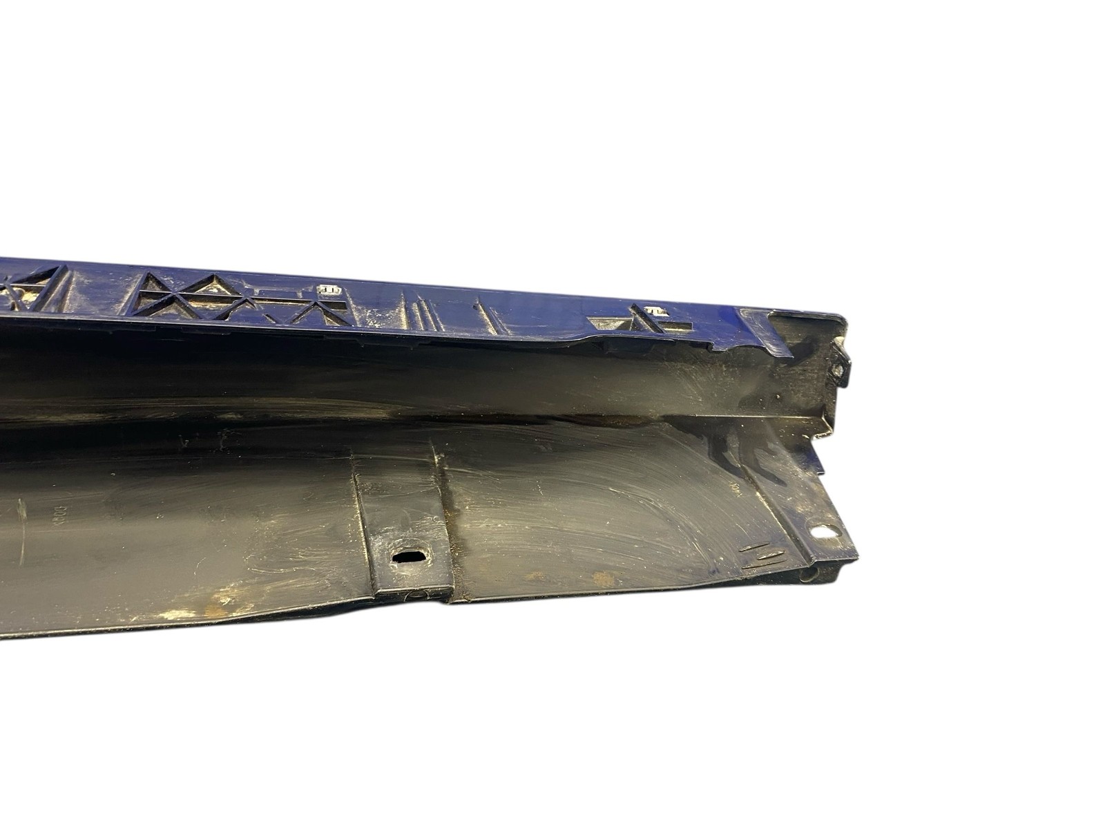 2010-2015 AUDI R8 LEFT SIDE SKIRT ROCKER PANEL MOULDING PHANTOM BLACK PEARL