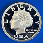 🌟STUNNING!🌟**Vintage** Norfed~Liberty $20~1oz .999 Fine Silver Proof