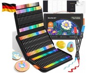 80 Farben Acrylstifte FüR Steine Wasserfest, Steine Bemalen Stifte Set,