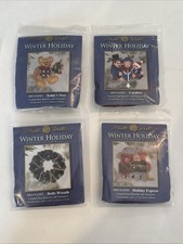 Mill Hill 2006 Winter Holiday Collection-set Of 4 Beaded Stitch Kits