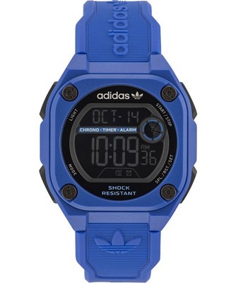Herrenuhr ADIDAS STREET CITY TECH TWO AOST23061 Silikon Blau