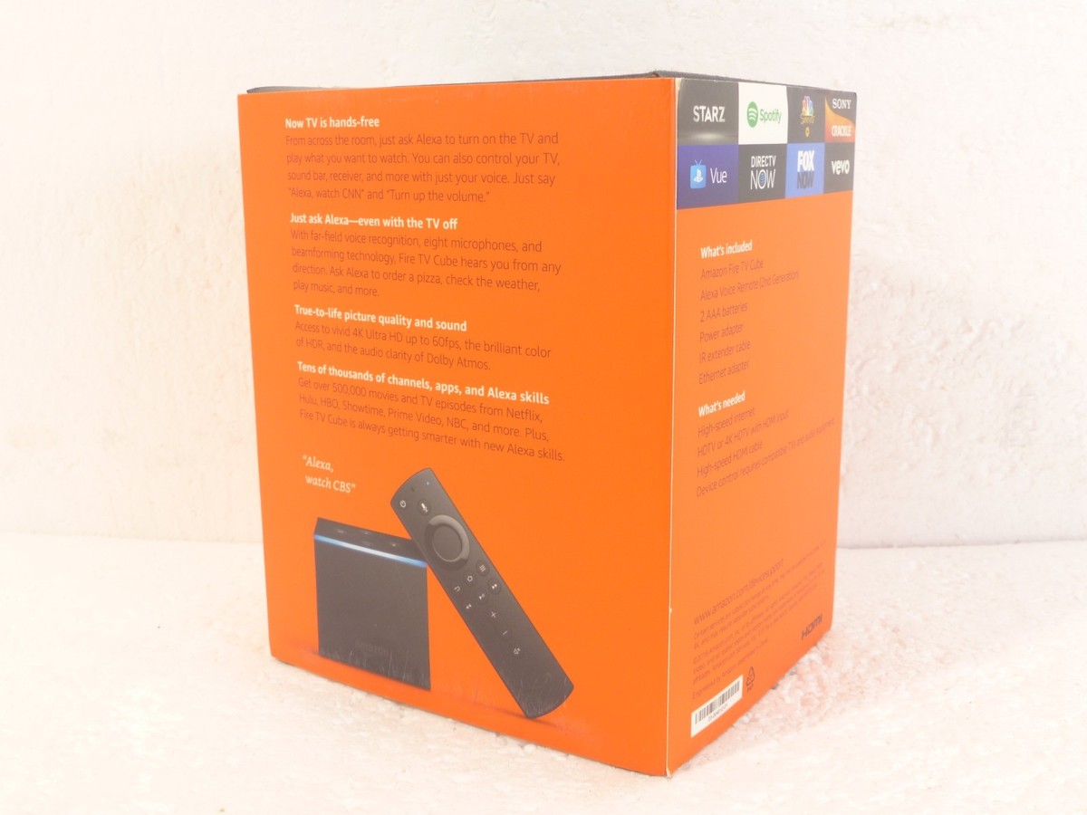Amazon Fire tv Cube Hands First Generation 4K Ultra HD for sale