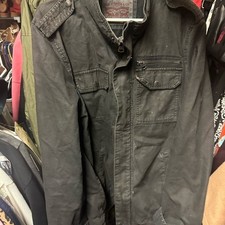 Levi's Black Military Field Jacket