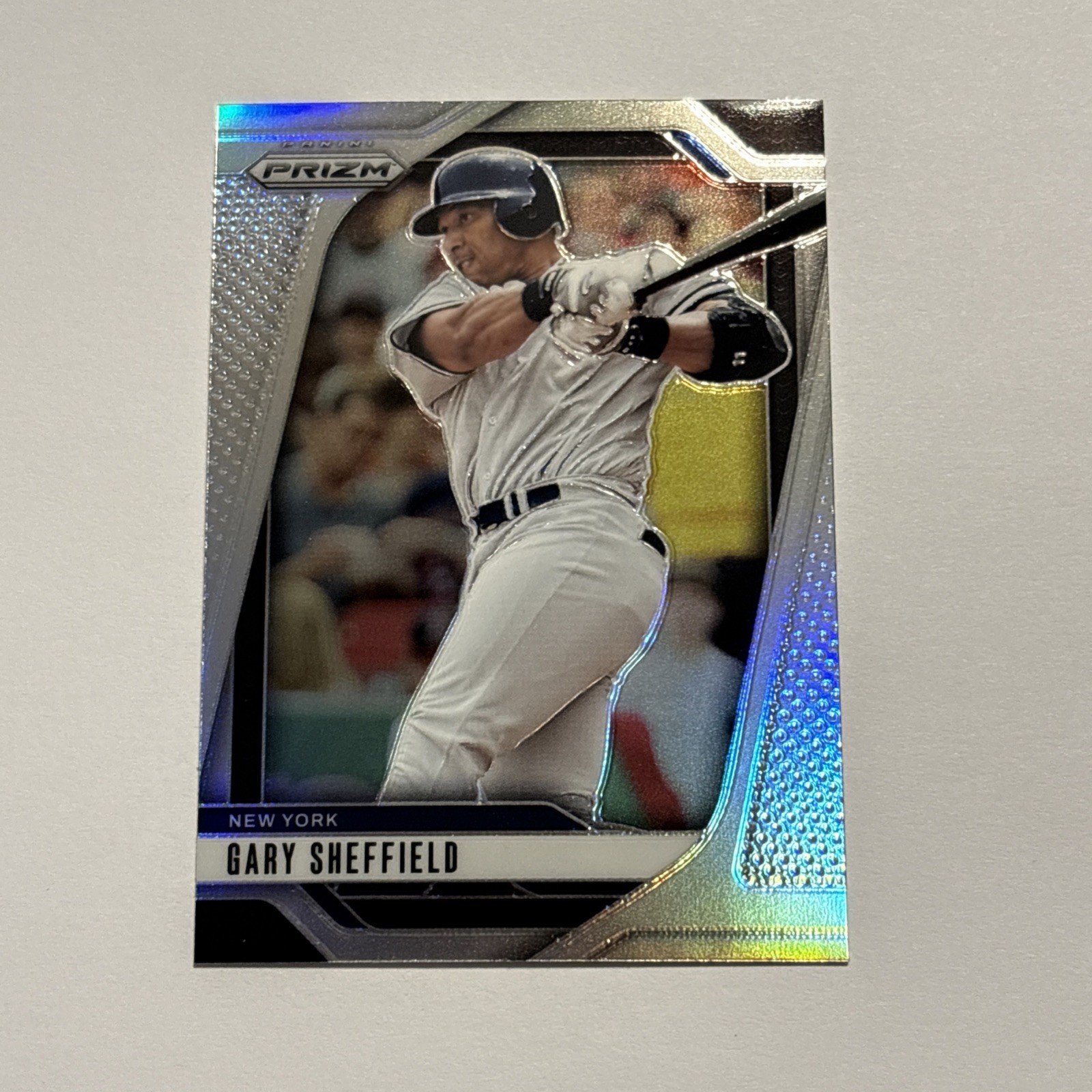 Gary Sheffield 2025 Panini Prizm Prizms Silver Refractor Parallel #128 Yankees 