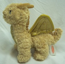 Melissa  Doug SOFT GOLDEN LUSTER DRAGON 9" Plush STUFFED ANIMAL Toy