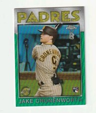 2021 Topps Chrome Ben Baller Edition - 1986 Topps Baseball Jake Cronenworth...